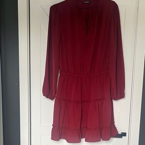 BTFBM Long Sleeve Tiered Dress